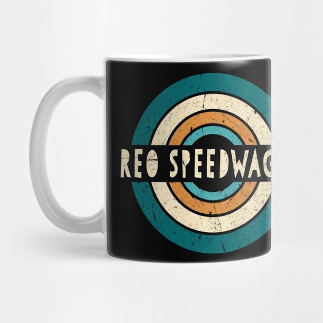 Retro Styles Speedwagon Name Birthday 70s 80s 90s Circle by WertAthena